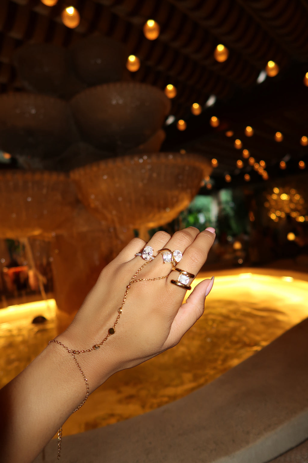 Gold Hand Chain
