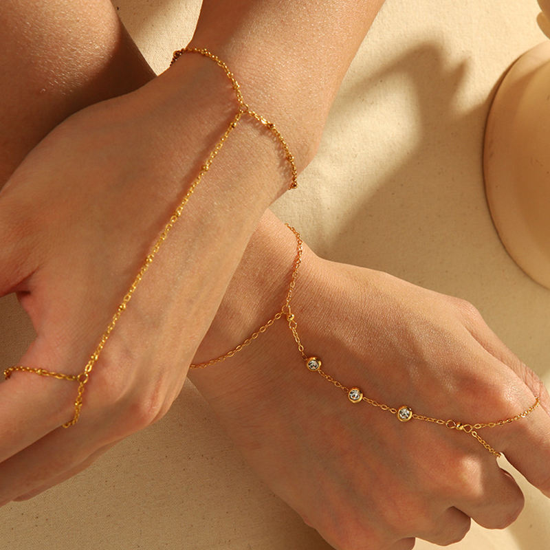 Gold Hand Chain