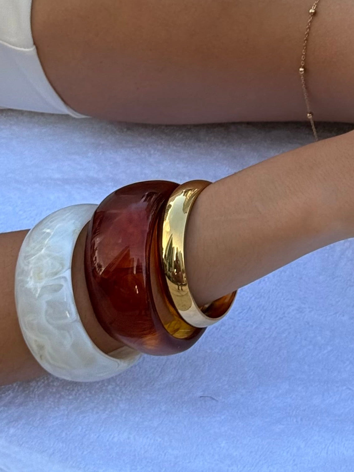 Gold Bangle Bracelet