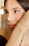 Gold Tennis Bracelet